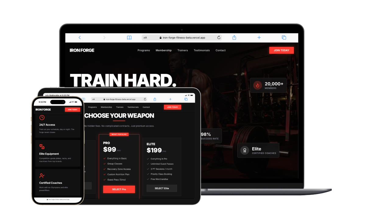 Iron Forge Gym preview