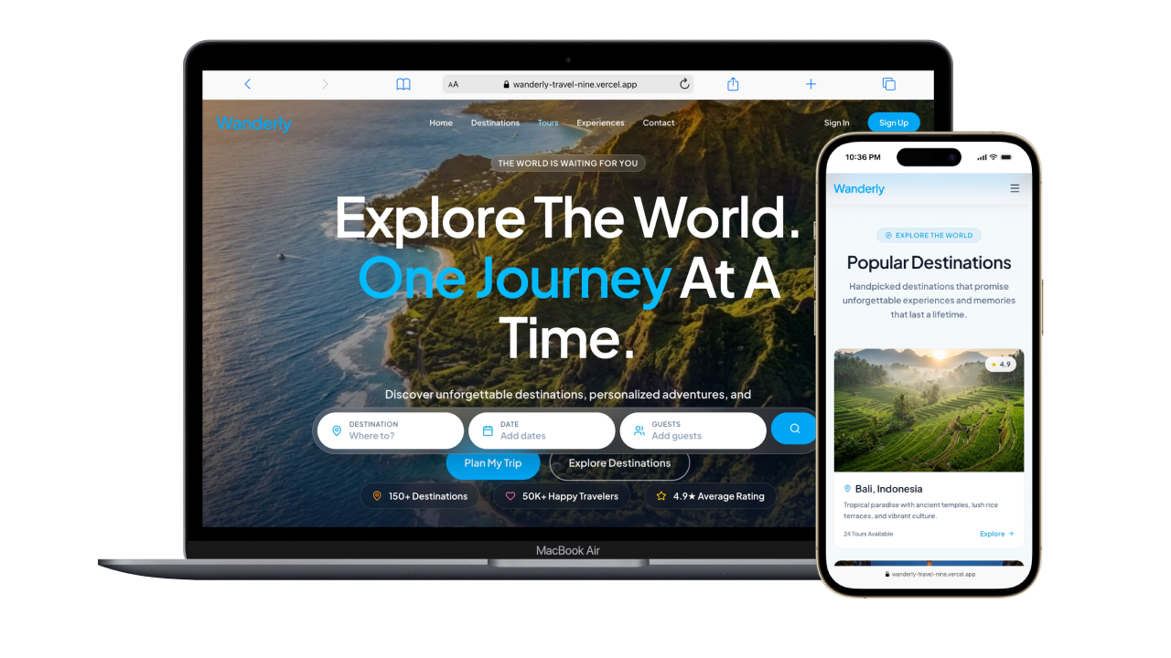 Wanderly Travel preview